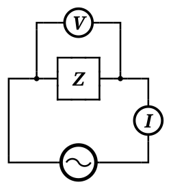 交流電源（AC）を含む基本回路の回路図