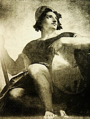 光の中に立つ大天使ウリエル（『Uriel in the Sun』）