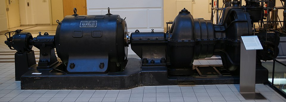 蒸気タービン発電機セット